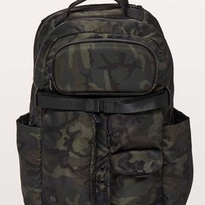 Lululemon Cruiser Backpack - Woodland Camo Multi Green